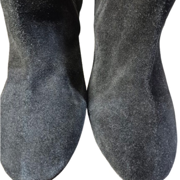 Kate Spade Tall  Black Suede Boots - Picture 9 of 9